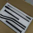 Adjustable Speaker Stand Pair for Bose Built in Cable Management wr Slideconnect Bracket, for UB-20, UFS-20 II, Lifestyle 600, CineMate II, Lifestyle SoundTouch, Acoustimass Series Bose Speaker Stands