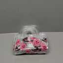 Supervitae 36 Pcs Pink Halloween Clear Favor Bags with Handle Reusable Plastic PVC Gift Bag Pumpkin Ghost Witch Goodies Totes for Treat or Trick Birthday Party Supplies, 8 x 8 x 3.15 Inch