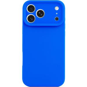 for iPhone 17 Pro Max Genuine Liquid Silicone Case, Camera Protector, Stain-Resistant, Heavy Duty Shockproof, Premium Basic Matte Phone Case Slim Fit Cover 6.9" 2025, Bright Royal Cobalt - Blue