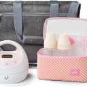 Spectra - S2 Plus Electric Breast Milk Pump with Tote Bag, Bottles and Cooler for Baby Feeding