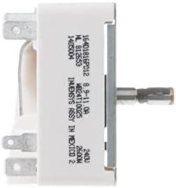 GE WB24T10025 Genuine OEM Surface Burner Control Switch for GE Electric Ranges