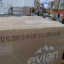Evian Natural Spring Water, 1.5 L bottle (Pack of 12)