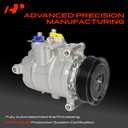 A-Premium Air Conditioner AC Compressor with Clutch Compatible with Audi A4 A4 Quattro 2005-2013, Q5 2011-2012, A5 A5 Quattro 2010-2012, A6 2012-2015, A6 Quattro 2013-2015, 1.8L 2.0L 3.2L