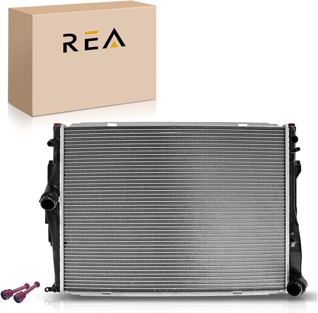 Engine Coolant Radiator with Transmission Oil Cooler Compatible with BMW 328i 2.0L 2012-2013328i 3.0L 2007-2013128i 3.0L 2008-2013M3 4.0L 2008-2013 Replace 17117542199