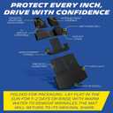 Michelin Vehicle Mats for 2022-2026 Ford Explorer 6 Seats Captain Chairs