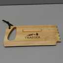 Traeger Grills BAC454 Wooden Grill Scraper  Solid Hardwood Grill Grate Cleaner, Compatible with Pro Series, Ironwood, and Timberline Grills, Safe Bristle-Free Grill Cleaning Accessory