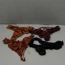 Women's Satin Thongs Silk Feeling Bikini Briefs Underwear Ruched G-String Thong Panties Smooth Panties 4 Pack (Small, Dark)