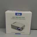 Mini Projector with WiFi and Bluetooth, Outdoor Portable Mini Projector for iPhone Supports 1080P with Built-in Speaker, Movie Projector for Home Theater Compatible with iOS/Android/PC/TV Stick/HDMI