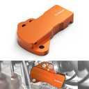 NICECNC Orange Motorcycle TPS Sensor Guard Protector Compatible with KTM XC-W250 EXC250 EXC300 2018-2023 300 XC-W 2019-2023 250XC TPi 300XC TPi 2020-2022 EXC150 TPi XCW150 TPi 2020-2023 See Fiment