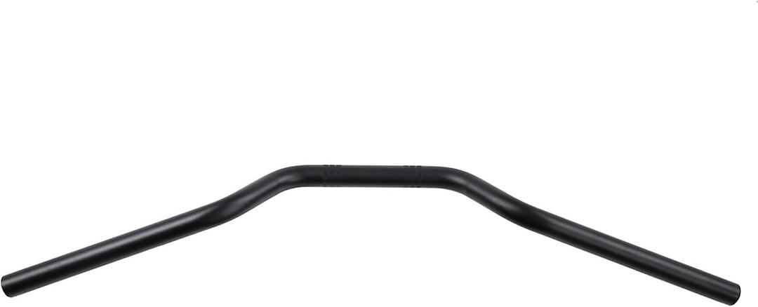 7/8 22MM Drag Handlebars,22mm Steel Motorcycle Handlebar Drag Replacement Part (Black)