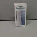 AquaSonic Water Flosser - Cordless Rechargeable Water Flossers for Teeth Cleaning - Waterproof Aqua Flosser, Portable Oral Irrigator for Dental Cleaning with 5 Jet Tips  Braces Home Travel. (White)