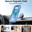 AOTESIER Magnetic for iPhone 15 Case, [Compatible with Magsafe] [Food Grade Silicone] Upgraded Camera & Screen Protection Phone Case with [2 Screen Protectors], 6.1 inch, Sky Blue
