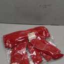 86.6 Inch Large Ribbon Bow Garland Banner Burgundy Bow Party Banner Decor Pre - Assembled for Birthday Wedding Baby Shower Decorations, Elegant Satin Ribbon Backdrop, Home & Event Decoration red