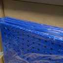 Metal Pegboard Panels 24" x 12" 4 Pack Heavy Duty Steel Pegboard Wall Organizer, Garage Utility Tools Pegboard Storage System for Workbench, Shop, Shed Modular Peg Board Organizer Board Kit (Blue)