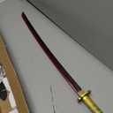 40 Inch Light Up Katana Sword, Rechargeable LED Plastic Samurai Sword Replica with Belt & Display Stand, Cosplay Prop for Anime Fans, Halloween Costume Accessory-Ji Guoyuan 1