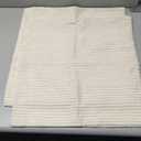 MIULEE Winter Pack of 2 Corduroy Pillow Covers Soft Soild Cushion Cases Decorative Square Throw Pillow Covers Cream White Pillowcases for Sofa Bedroom Car 20 x 20 Inch 50 x 50 Cm