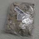 185pcs Double Stuffed White Sand Balloon Arch kit with Black Bows, Pearl White Balloons Different Sizes 18" 12" 10" 5" for Birthday Wedding Bridal Shower Party Baby Shower Decoration