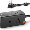 USB C Power Strip, Spigen 6-in-1 3 AC & 3 USB C (70W) GaN PD PPS Bedside Desktop Charging Station with 15A 5ft Extension Cord for MacBook Pro, iPhone 16 Pro Max Galaxy S25 Ultra z fold flip 6 Pixel