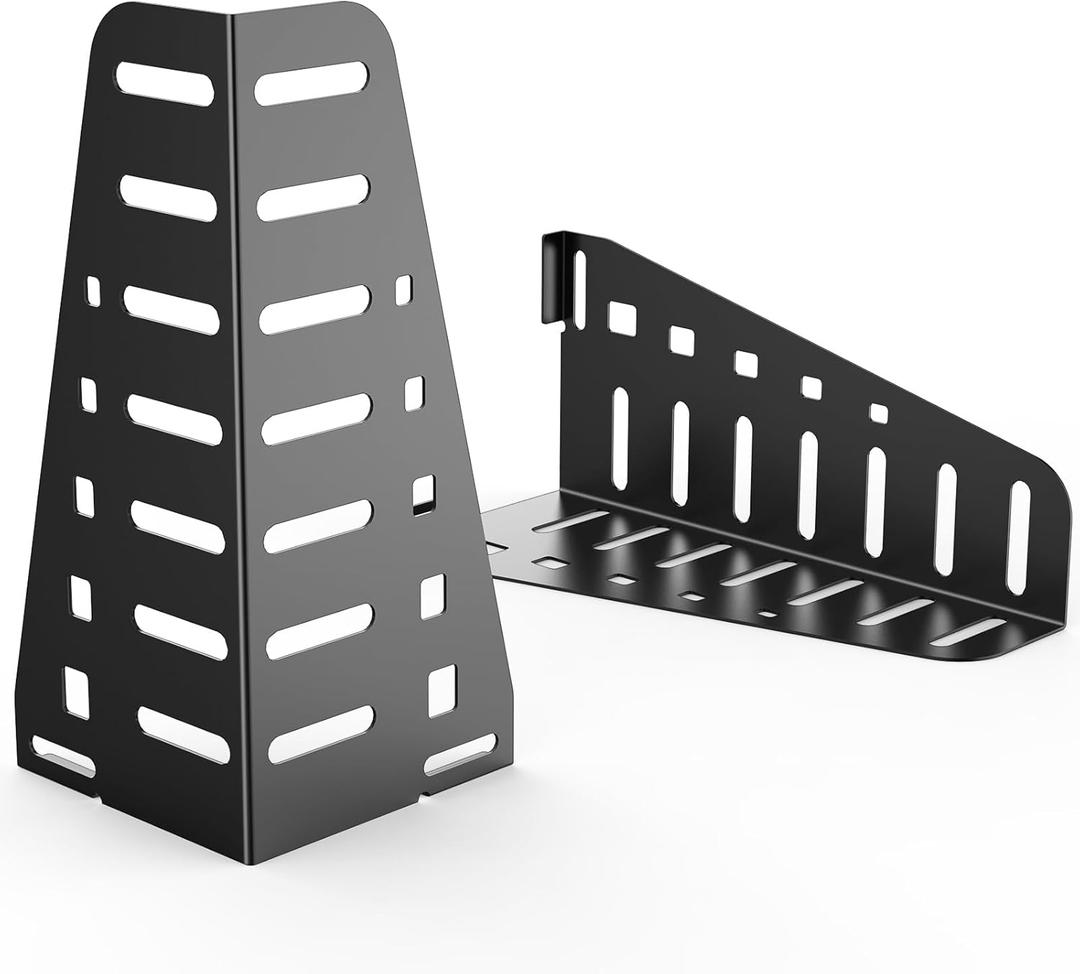 2pcs Headboard Brackets for Metal Bed Frame Headboard Mounting Bracket Headboard Attachment Kit Compatible with14,16,18inches Headboards