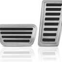 Accelerator Brake Pedal Cover Compatible for Dodge Ram 1500 2019-2026 Accessories (Not fit Ram 1500 Classic) Gas Foot Pedal Pad Cover Anti Skip Mat