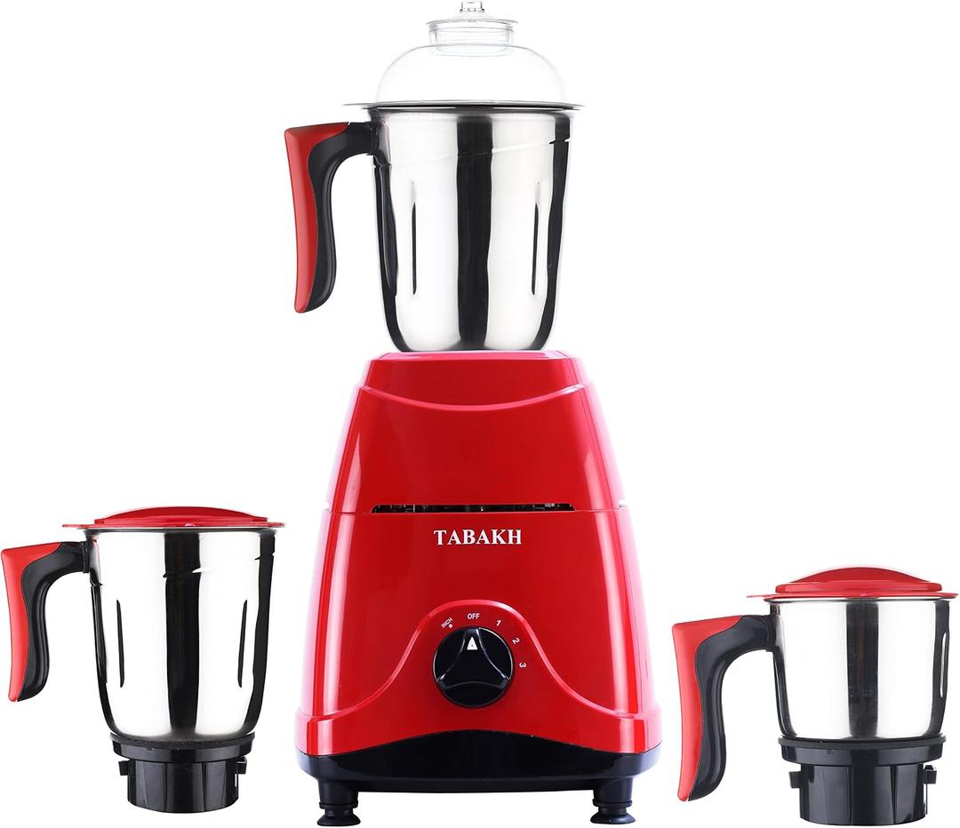Tabakh Prime Indian Mixer Grinder (Indian Mixie) | 650 Watts | 110-Volts