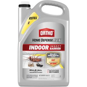 Ortho Home Defense Max Indoor Insect Barrier Refill, Kills Ants, Roaches, Spiders, Fleas and Ticks, 1 gal.
