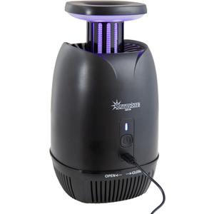 Sunnydaze Electric Mosquito Zapper with Fan and Violet Light - Bug Zapper Fly Trap - Indoor or Outdoor Use - Removable Collection Tray