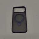 TORRAS Magnetic Ostand for iPhone 17 Pro Max Case, [Military Grade Drop Tested] [Compatible with MagSafe][Build-in Kickstand] Translucent Slim Soft Edge Anti-Fingerprint 6.9" 2026, Deep Blue