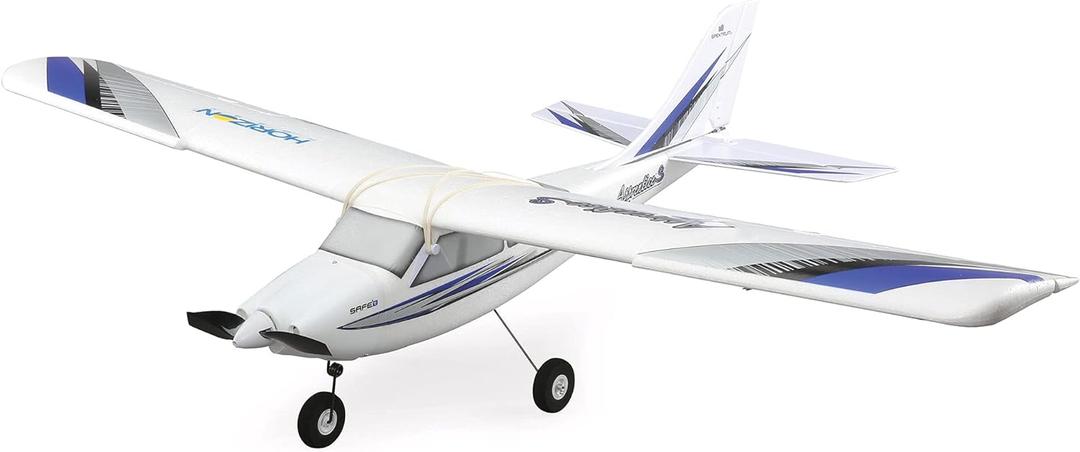 HobbyZone RC Airplane Apprentice S 2 1.2m RTF Basic (Battery and Charger Not Included) with Safe, HBZ310001, White