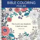 Color & Frame - Bible Coloring: Psalms: 63 Coloring Pages with Bible Verses | Christian Devotional Book Gift for Women, Adults, Teens & Faith-Based Relaxation | Perforated, Spiral Bound