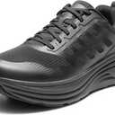 NORTIV 8 Men's Walking Running Tennis Cushioning Shoes ActiveFloat Non Slip Athletic Gym Workout Jogging Comfortable Sneakers, Size 13, All Black, SNWS245M