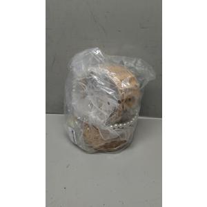 2PCS Wicker Rattan Flower Girl Basket with 2PCS Wedding Wrist Corsage, Handwoven Wicker Basket with Pearl Handle Bow Fairy Flower Basket Rattan Basket for Weddings Bridal Anniversary Party Decor (1)