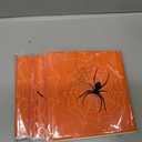 Juvale 3-Pack Halloween Plastic Disposable Tablecloth, 54 x 108 Inch, Spooky Spiderweb Rectangular Table Cover for Party Decorations - Table Cloth