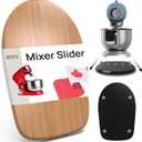 Ibyx Elegant Sliding Tray - Compatible with 4.5 Qt Kitchen Aid Mixer Slider for Counter and Other Heavy Appliances (Natural)