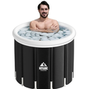 Ice Bath Tub,155 Gallons Inflatable Cold Plunge Tub for Athletes' Recovery - Portable Outdoor Polar Pod Recovery Solution,39.3'' x 29.5''