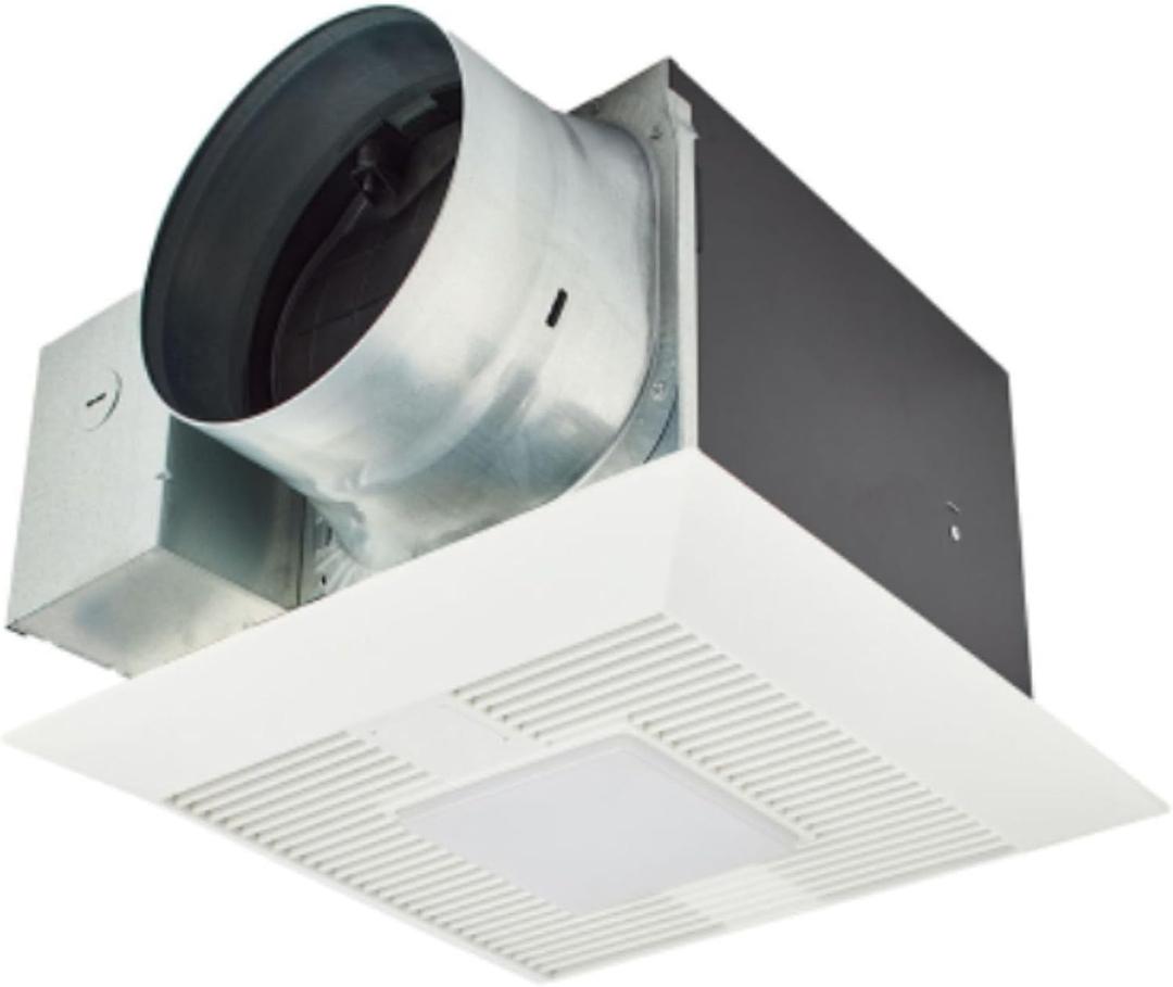 Panasonic WhisperGreen Select Ceiling Mount Exhaust Fan with LED Light, Customizable, 110-130-150 CFM, FV-1115VKL3