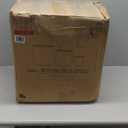 Kante 15.3"+11.6"+8.2" Dia Round Concrete Planter, Large Outdoor Indoor Planter Pots Containers with Drainage Holes and Rubber Plug for Home Garden Patio, Black