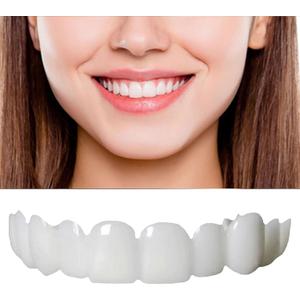 2 Pairs Temporary Smile Support Adjustable for All Genders - Natural Look & Comfort, Boost Confidence with Custom Fit