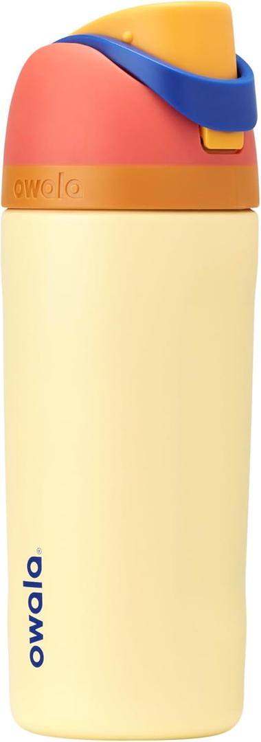 Owala Kids FreeSip Insulated Stainless Steel Water Bottle with Straw for Sports, Travel, and School, BPA-Free Sports Water Bottle, 16 oz, Misty Horizon Owala Kids FreeSip Insulated Stainless Steel Water Bottle with Straw for Sports, Travel, and School, BPA-Free Sports Water Bottle, 16 oz, Misty Horizon