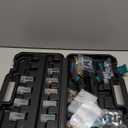 LIBRATON Rivet Nut Tool, 16" Rivnut Tool Kit, Hand Rivet Nut Tool kit with 11PCS Metric & SAE Interchangeable Mandrels, 110PCS Rivet Nuts, Carrying Case, Auto Release Nut Design