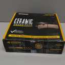 SUPLABEL Front Brake Pads for 2009 2010 20112018 Dodge Ram 2500 3500 Ceramic 2010 2011 2012 2013 2014 2015 2016 2017 Replacement Brake Pads w/Hardware HZ1399