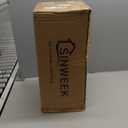 SINWEEK 2 Inch Gel Memory Foam Mattress Topper with Cooling Cover Ventilated Soft Mattress Pad, Bed Topper, CertiPUR-US Certified, Queen Size