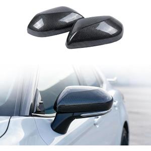 Reanna Compatible with Toyota Camry side rearview mirror decorative cover2026 2025 2024 2023 2021 2020 2019 2018 Automotive rearview mirror accessories (carbon fiber type)
