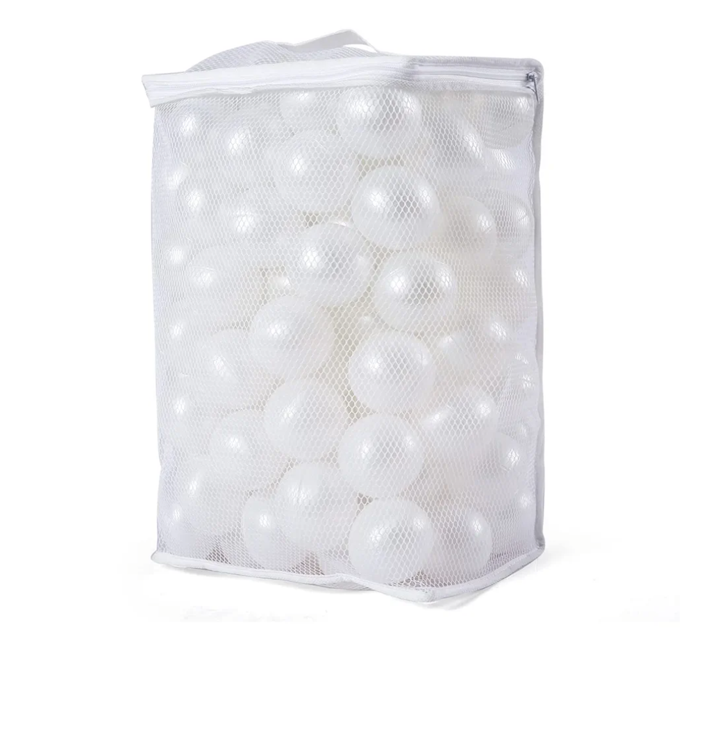 Realhaha Ball Pit Balls 100 Play Balls Plastic Balls for Baby Girls Toddlers Kids Play Tent Pool Playhouse Playpen Party Decoration 2.2 2.36 2.75 Inch