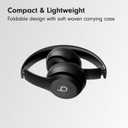 Beats Solo 4 - Wireless On-Ear Bluetooth Headphones, Up to 50-Hour Battery Life, Ultra-Lightweight Comfort, Powerful and Balanced Sound, Apple & Android Compatible - Matte Black