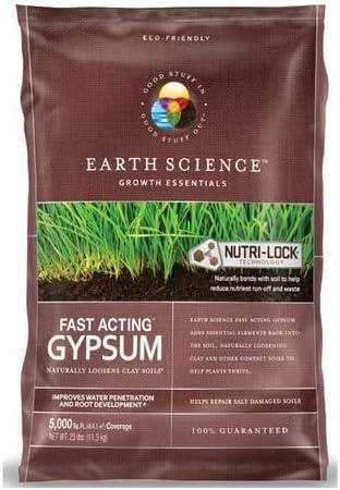 Earth Science Fast Acting Gypsum (25 lb.)