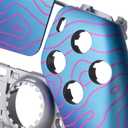 Housing Shell DIY Replacement Shell Custom Faceplate for PS5 Controller with Screws Tools (Controller Shell)