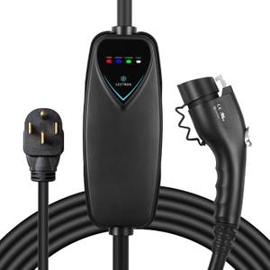 Lectron Level 2 EV Charger - ETL Certified, 240V, 40 Amp, NEMA 14-50 Plug, 16 ft Extension Cord & J1772 Cable- Portable Electric Car Charger for J1772 EVs and Plug-in Hybrid Vehicles