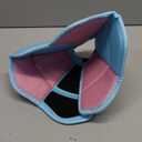 AOFITEE Dog Cone - Soft Cone for Dogs to Stop Licking After Surgery, Foldable Small Dog Cone Collar, Adjustable Cones for Dogs for Wound Healing, Elizabethan Pet E-Collar, Blue Pink, Small