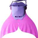 GALLDEALS Mermaid Monofin, Swim Fin for Kids, Girls, Boys, Mermaid Fin for Training Swimming